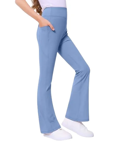 High-Waisted Full Length喇叭型Yoga Pants