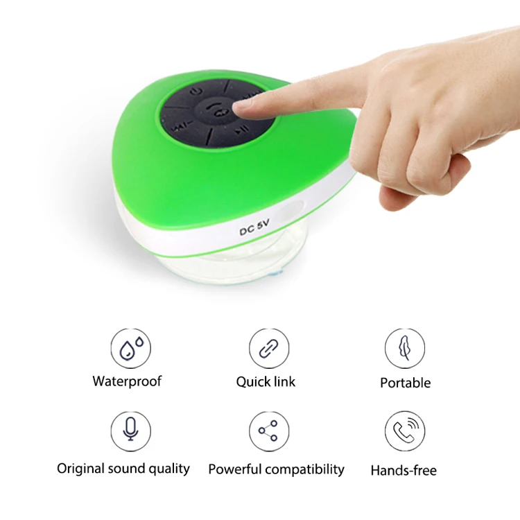 Selling portable shower waterproof IPX4 super mini blue tooth speaker - ANKUX.COM
