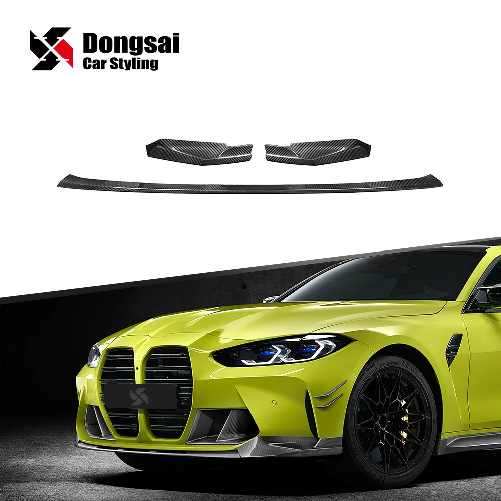 

MP Style Dry Carbon Chin Spoiler Front Lip Bumper Wing Splitter for BMW M3 G80 M4 G82 G83 2020+