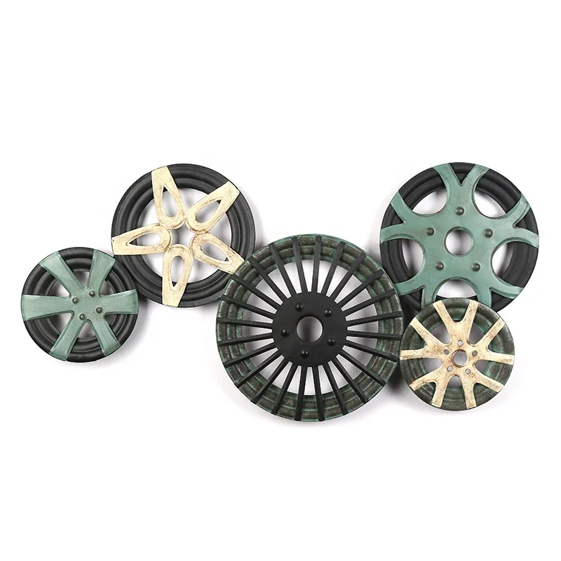 

Time Slow Industrial Steampunk Style wheel wall hanging Decoration Vintage Art Craft Wall Decor for Home Bar Cafe Resturant