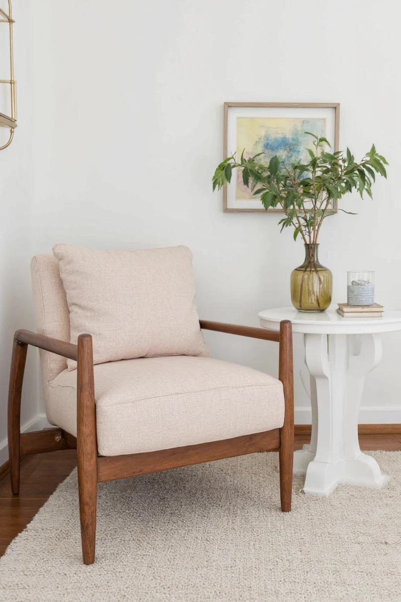 Parsons chairs in a kid-friendly dining area