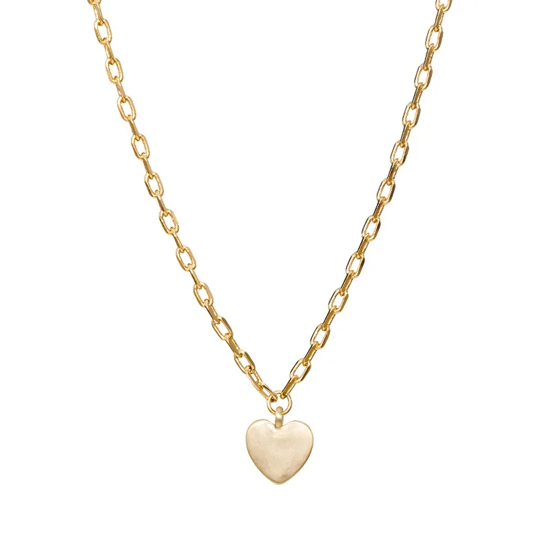 

Heart Shape Necklace Female Japanese and Korean Fashion Fresh and Simple Ins Style