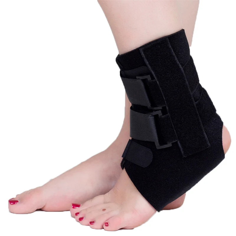 

Neoprene Ankle Brace Support Stabilizer Ankle Foot Orthosis Brace For Relief the Ankle Pain Protecting the Foot, Black