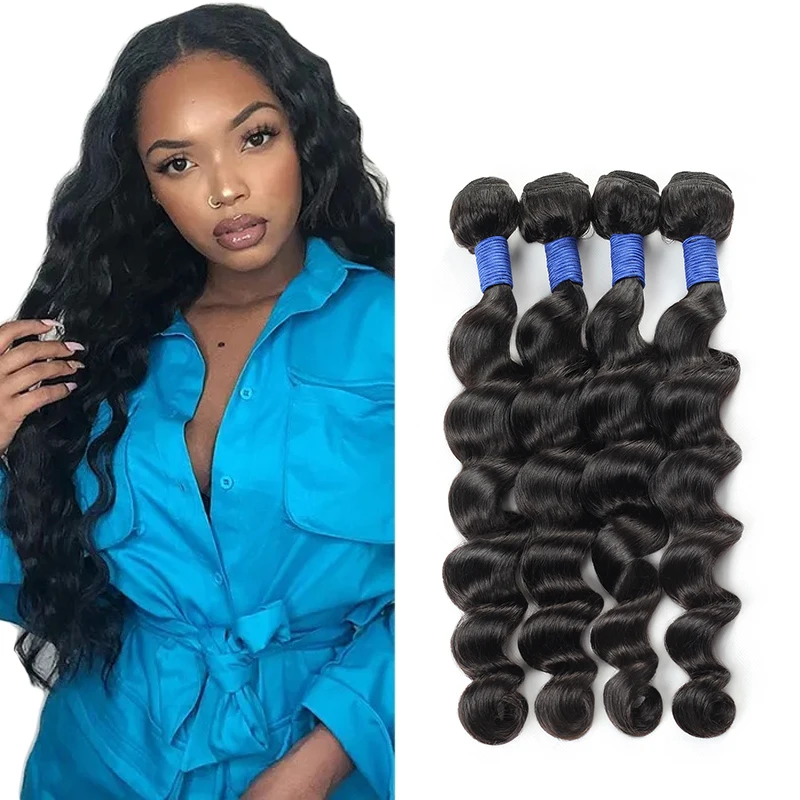 

HEFEI VAST 10a grade remy unprocessed virgin brazilian hair bundles with closure hair extension human hair loose deep wave
