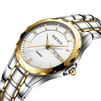 

SENO Minimalist Quartz Business Fashion Wholesale Korean Non-mechanical Date Metal Band Male Wrist Watch