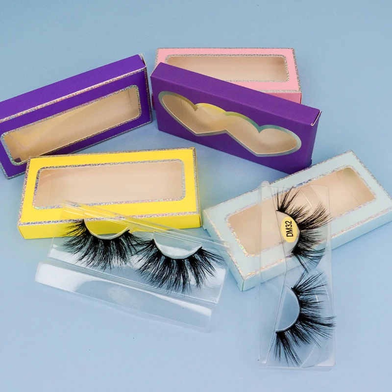 

wholsale fluffy fans eyelashes 3d silky comfortable mink lashes with woman lashes