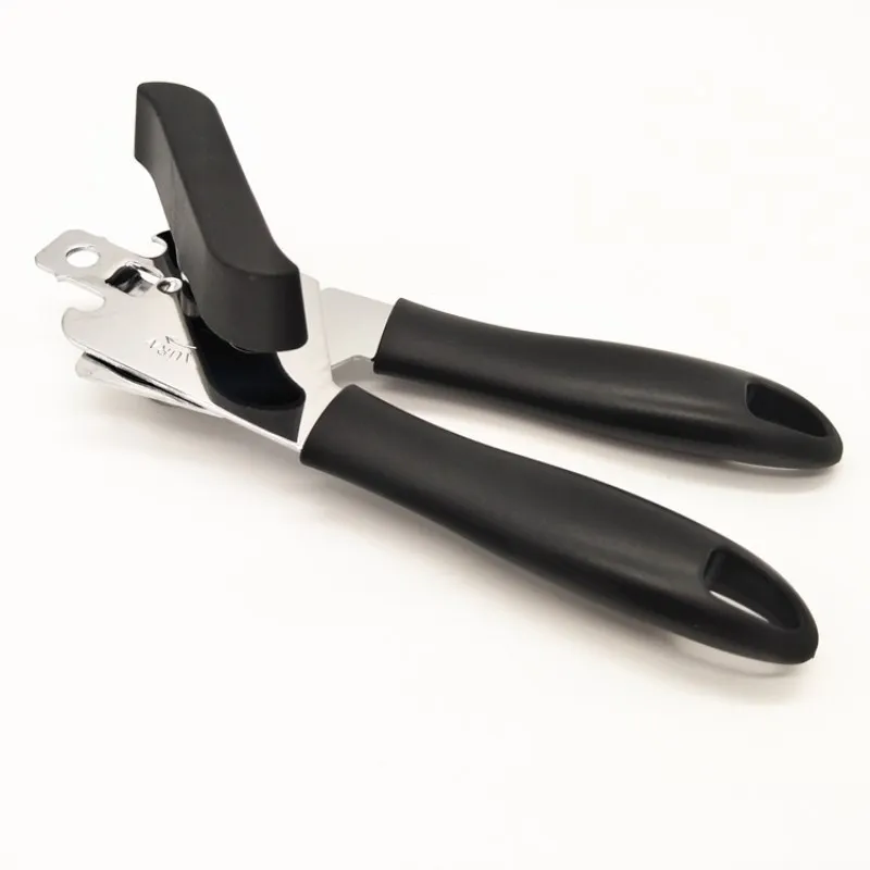 

Kitchen Pet Plastic Jar Opener Easy Open Can Wine Bottle Opener, Black