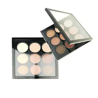 

HALAL JAKIM Beauty Glazed Charming Eyeshadow 9 Colors Rock metal Natural Matte Pearlescent Eye Shadow