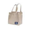 LOW MOQ Hot sale Reusable Natural Grocery Canvas 100% Cotton Shopping Tote Bag For Promotion