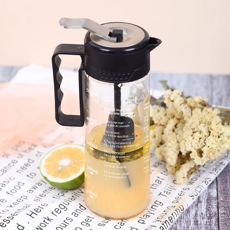 Large Capacity Salad Dressing Shaker,Glass Salad Dressing Mixer Buy