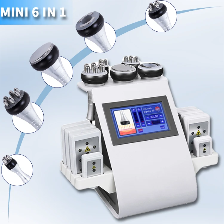 

Best 40k MIni Cavitation Machine Ultrasonic 6 In 1 Rf Fat Lipo-laser Body Shaping Radio Frequency Multifunctional MAchine