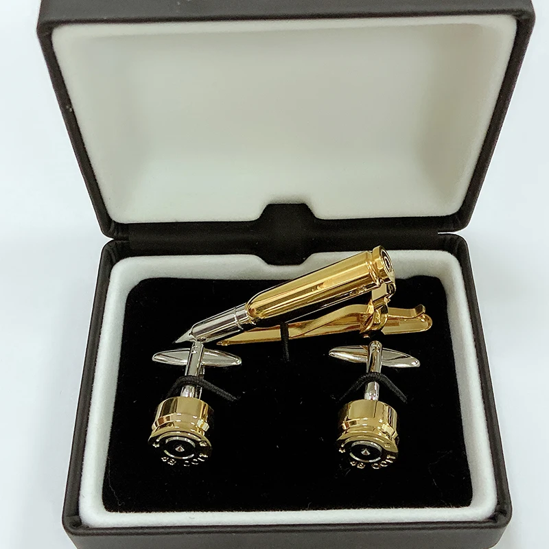 

men's fashion cufflinks and tie clip gift sets, Multi