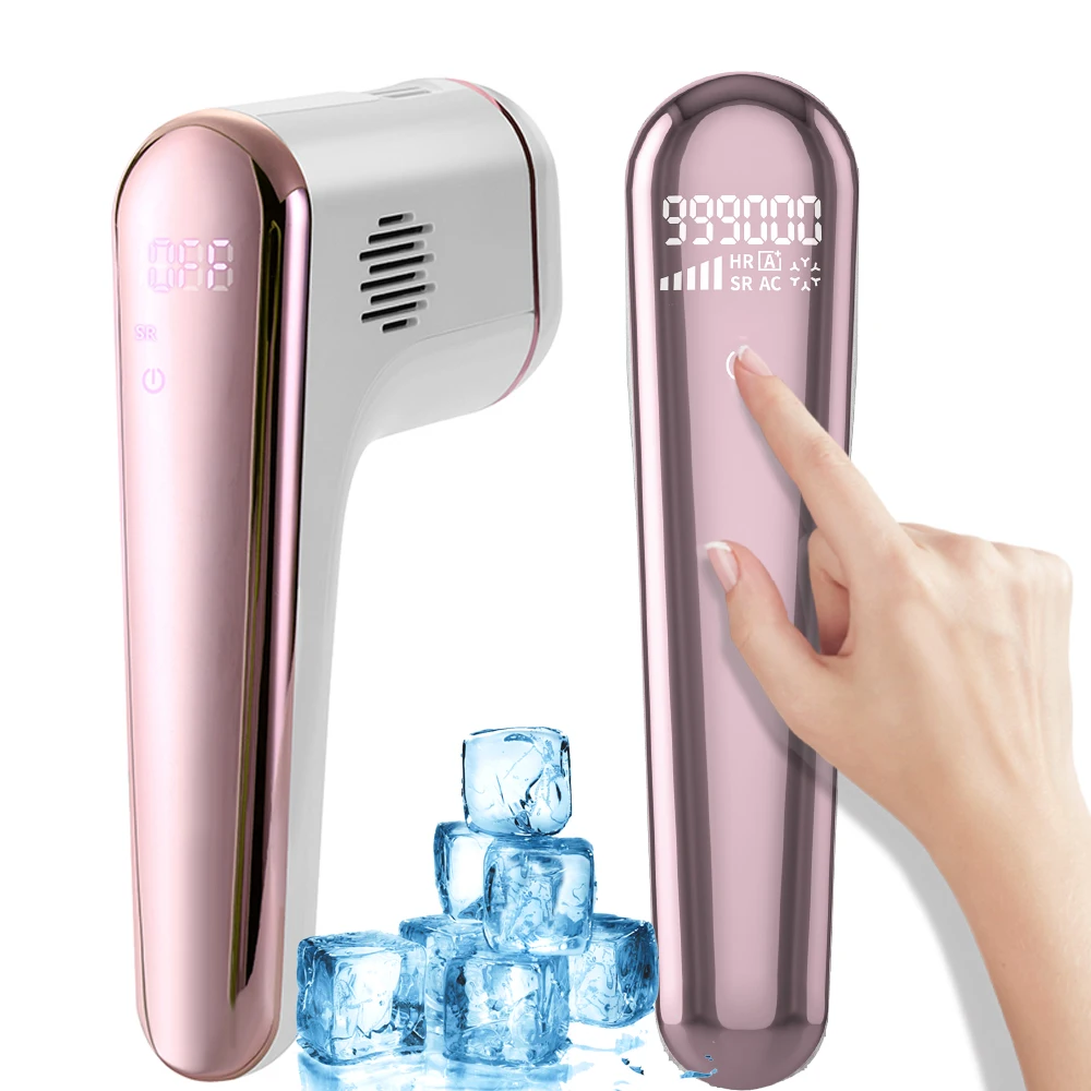 

2021 5 Gears Ice Cooling LPL Laser 999000 Flashes Silky Skin IPL Epilator Home Hair Removal Laser Painless Photofacial Machine