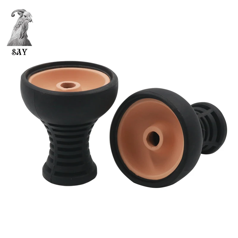 

Sy Hookah Shisha Silica Gel with Ceramics Bowl Smooth Hookah Accessories Smoking Shisha Free Type 0.178kg Lacquer CH1633, Black