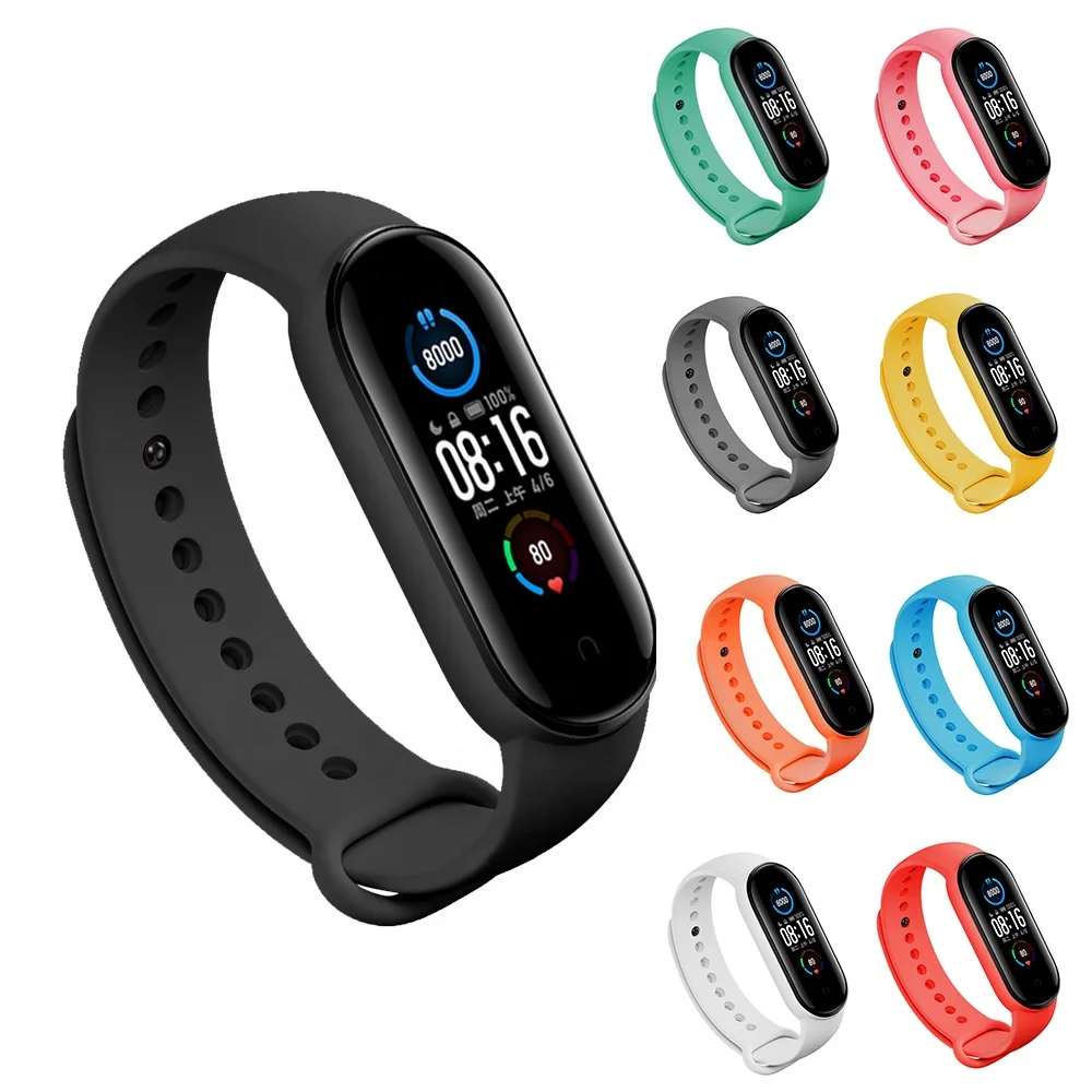 

Soft Silicone Replacement Bracelets Smart Watch belt For Xiaomi Mi Band 4 3 Mi