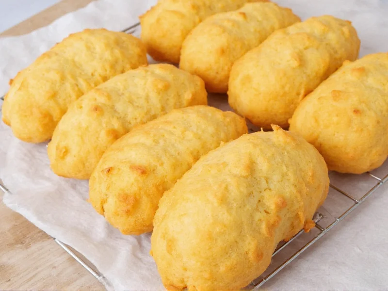 Golden homemade nilla wafers on cooling rack