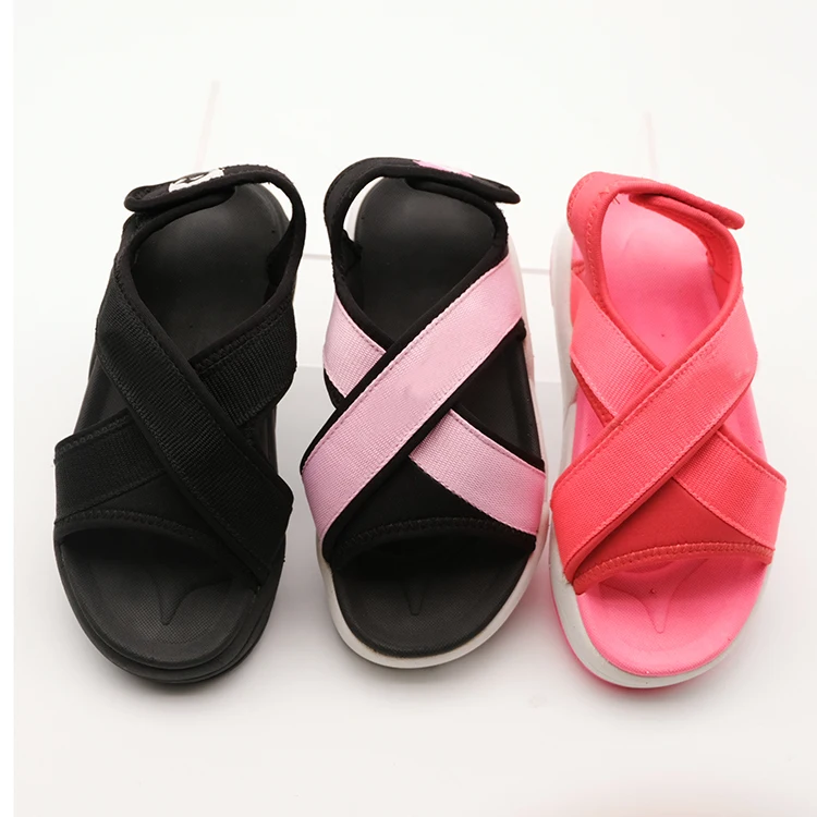 
Pu Footwear Casual Kid Phylon TPR Sole Slipper Outdoor Sandal For Girl 