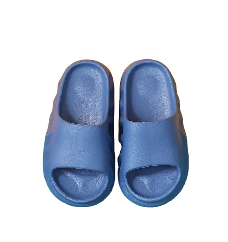 

New Candy Color Thick Bottom Girls Boys Student Big Kids Sandals Slides Children Summer Beach Yeezy Slippers