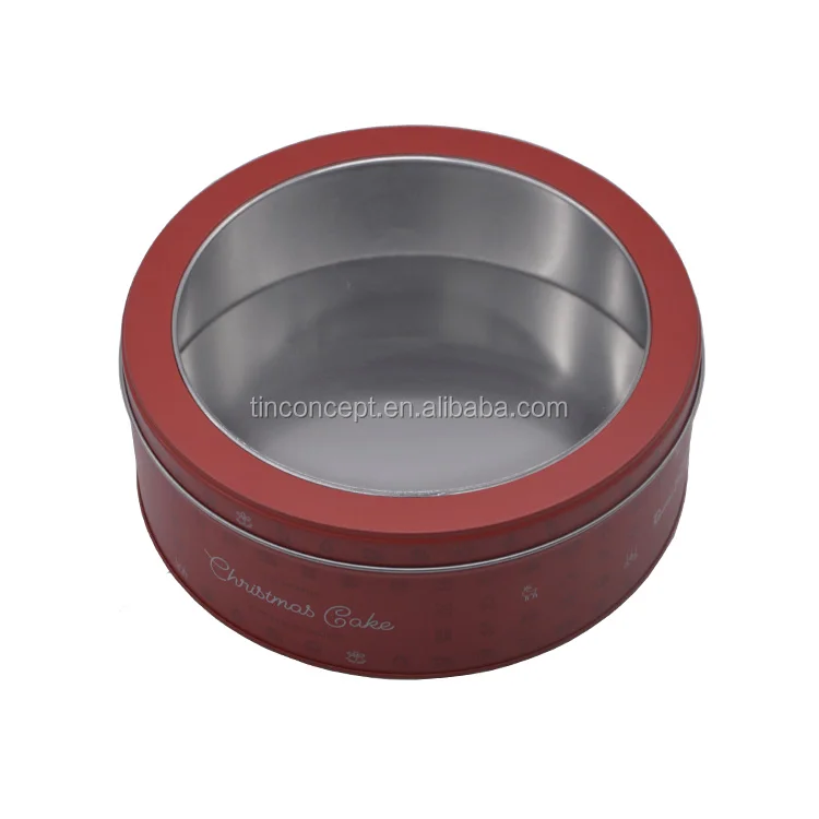 Colored Tin Can For Cookies Food Packaging And Candy Cake Tin Box