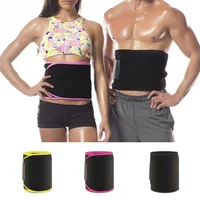 

Amazon Hot Sale Neoprene Fitness Weight Loss Sweat Wrap Band Fat Tummy Waist Trimmer Belt Stomach Sauna Sweat Belt for Men Women