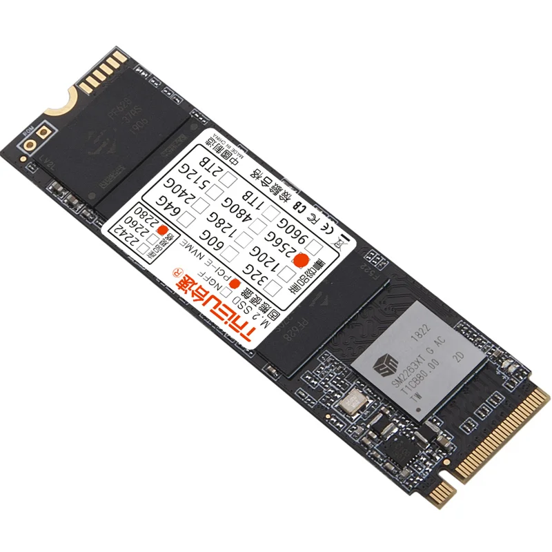 

M.2 NVME(PCI-E) SSD m. 2 NVMe 2280 128gb 256gb 512gb 1tb for laptop desktop PCIe SSD