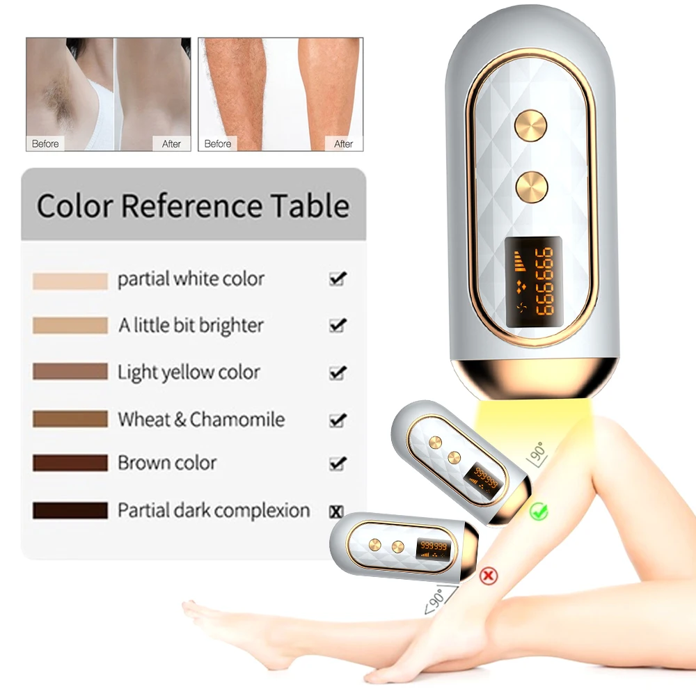 

OEM Handheld Permanent Painless IPL Hair Removal Advanced Dropshipping Home Use Mini Handset IPL Laser Hair Removal Machine