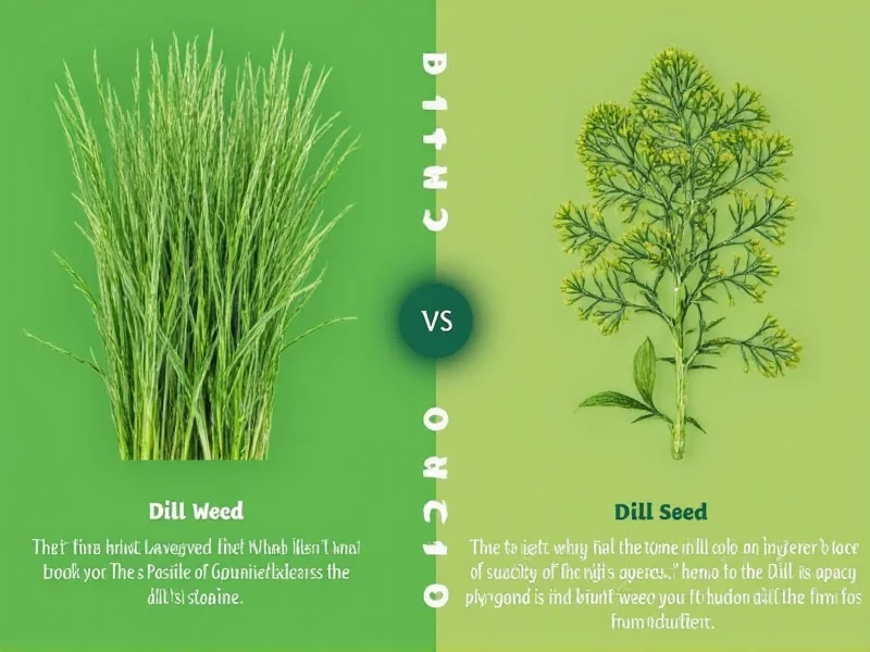 Dill Weed vs Dill Seed: Key Differences Explained
