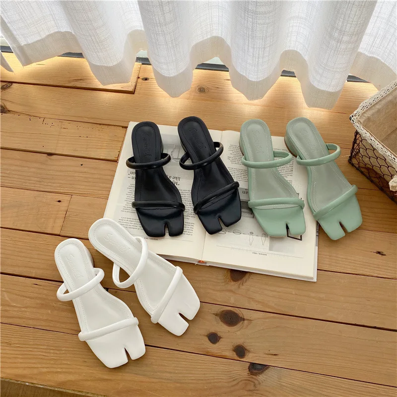 

Fashionable Summer Pvc Rubber Sexy Shoes Heels Sandal Slippers For Women, White/black/green