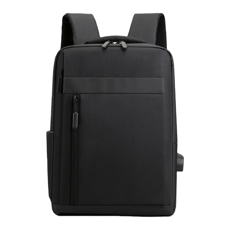

Black Durable Water Resistant Backpack Laptop Bag USB Charger Specification Travel Laptop Backpack, Any colors available