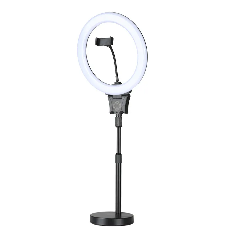 

HQ-12N Good quality  led circle selfie ring light with remote controller