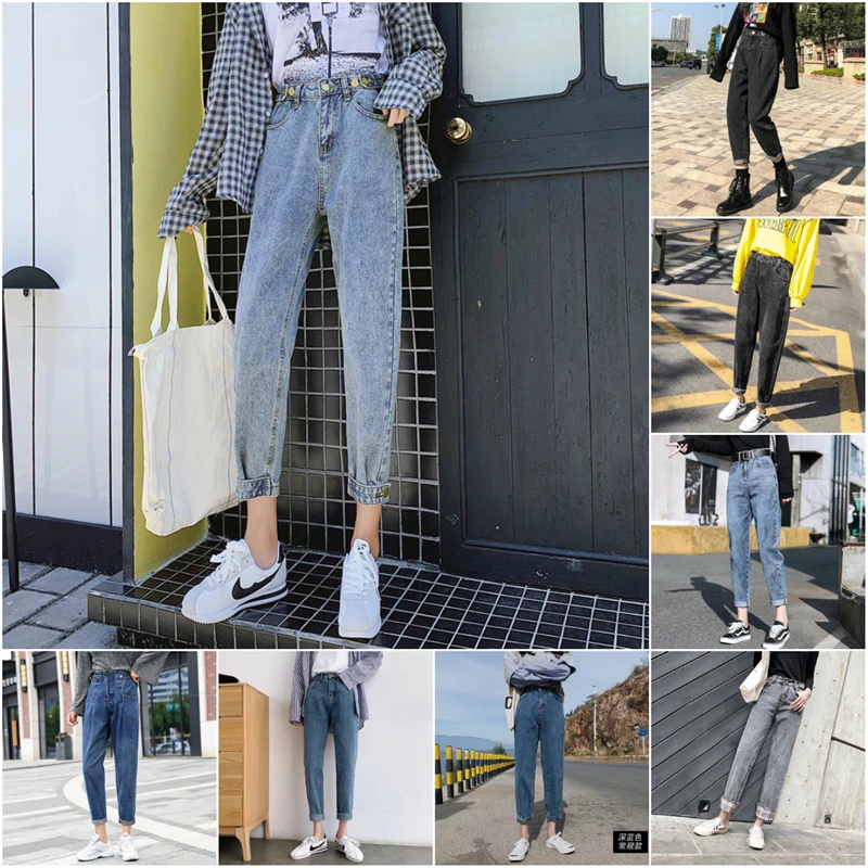 

2021 wholesale wear-resistant women's denim trousers breathable women's denim summer high waist jeans women