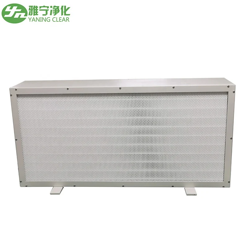 

YANING Desktop Horizontal Free Standing Low Price 110V ACDC Motor Manufacturer Laminar Flow Hood HEPA Filter FFU Fan Filter Unit