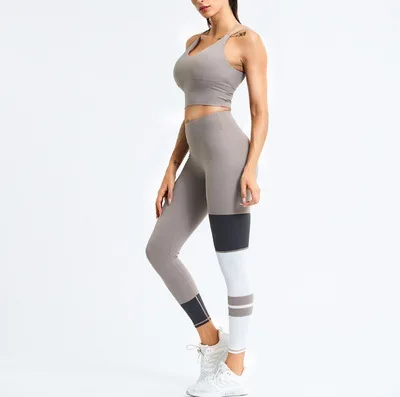 

Drop Shipping Women Workout Fitness Gym Wear Clothes Yoga Pants Leggings for High V Waisted Nude Feel Polainas Yoga Leggings