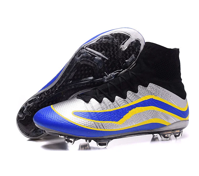 

One For Sale 2018 World Russia Super fly Sports shoes Men Best High ankle Football boots Soccer Shoe