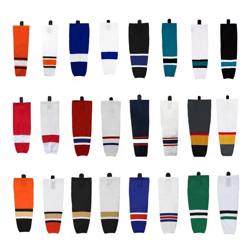 

100% Polyester Custom Ice Hockey Socks, Customized color