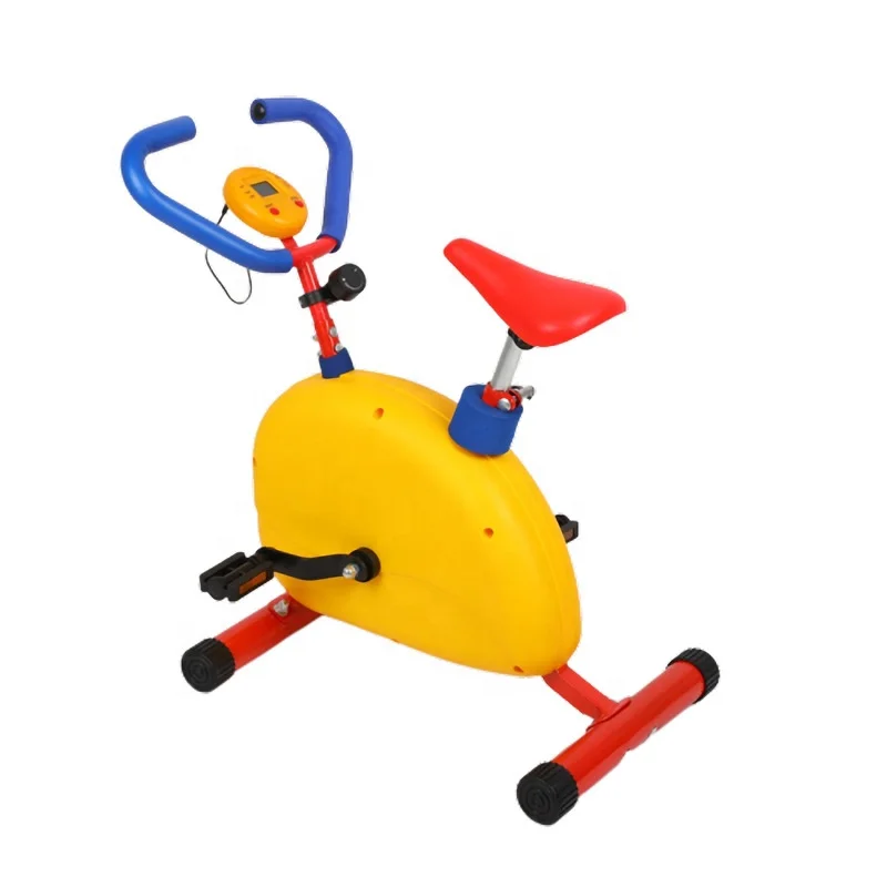

Hot sell outdoor home gym fitness equipment kids exercise bicycle bikes, Yellow