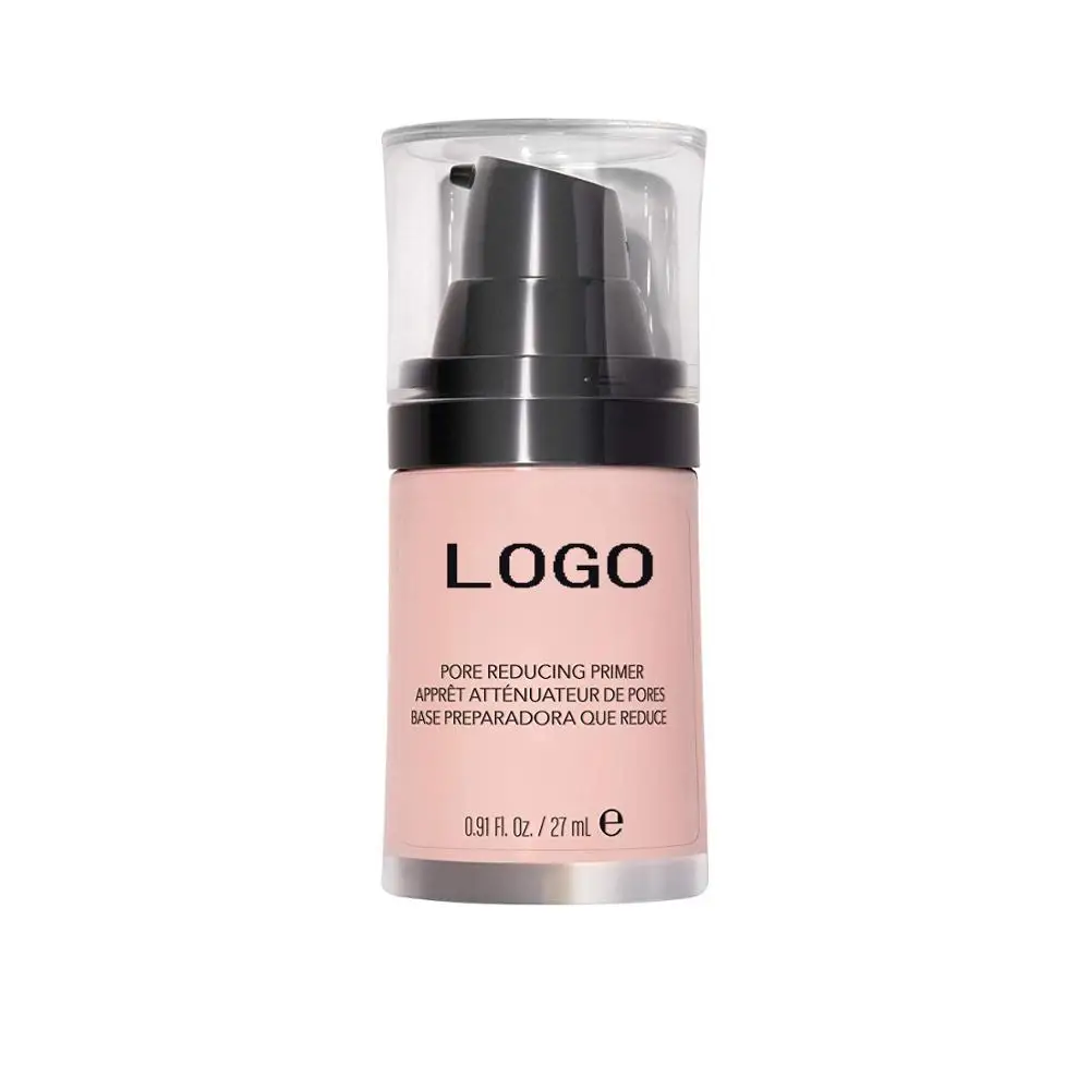 Private label all natural Pore Reducing face foundation primer makeup