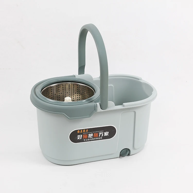 Seau Pliable Renforcé Pour Voiture, Nettoyage Portable Avec Vadrouille, 24 Cm