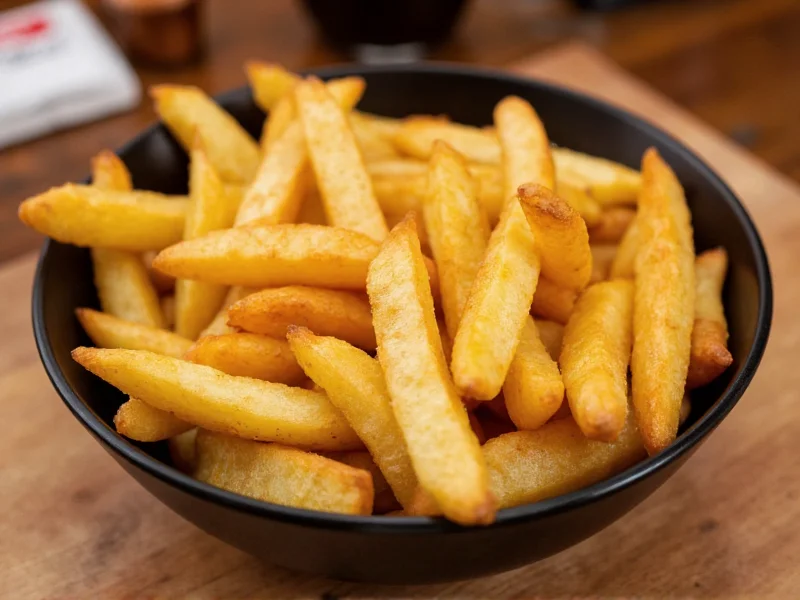 crispy homemade fries