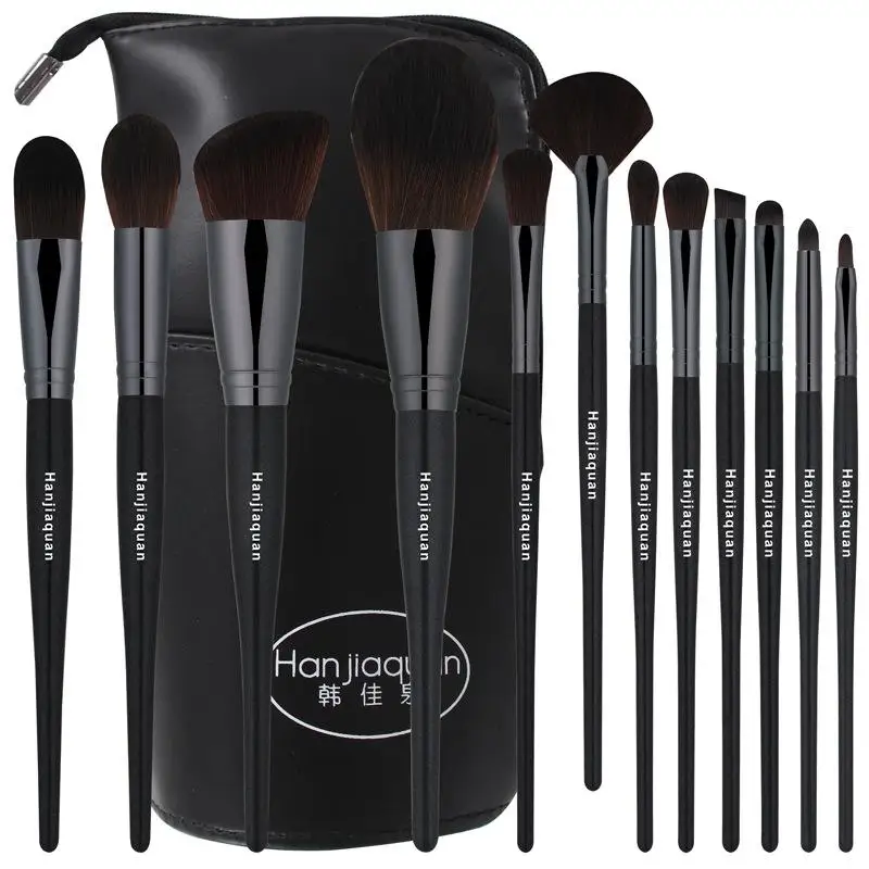 

hot sell synthetic hair cosmetic makeup brush sets facial makeup brushes private label