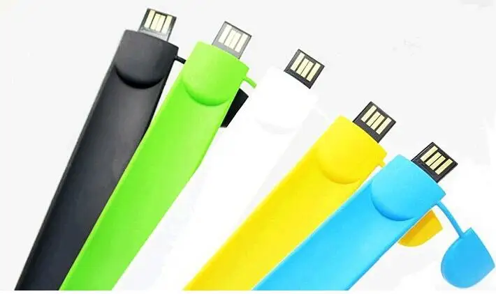 Customized PVC Bracelet USB Flash Drive Stick - ANKUX.COM