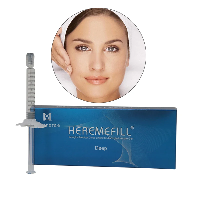 

Long lasting hyaluronic acid dermal filler nose augmentation HA gel dermal filler Deep 3ml