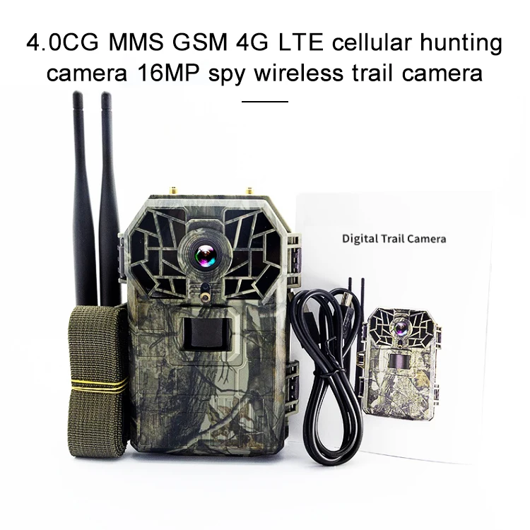 

Factory prices sell well4G Trail camera Wildlife Hunting Thermo Camera 1080P 4G LTE Animal Trap Camera PIR Sensing Infrared Nigh