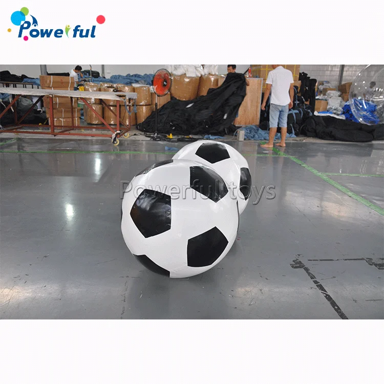 75cm  Inflatable giant sport games human shooting  football soccer ball for sale