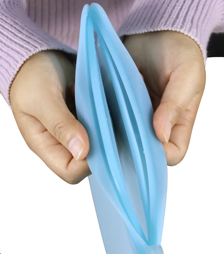 

Best Selling Products Zip Shut Reusable Silicone Grade Food Storage Zip Bag, Customized colors
