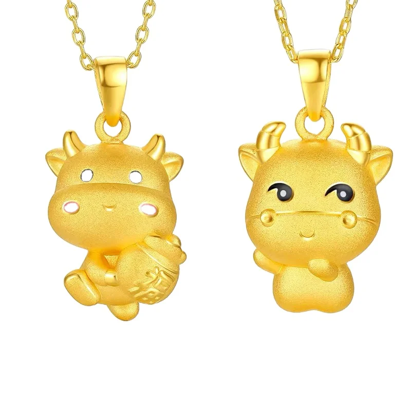 

Vietnam Shajin Year Of The Ox Golden Bull Pendant Electroplating Thick Gold Jewelry Zodiac Bull Female Zodiac Necklace Source