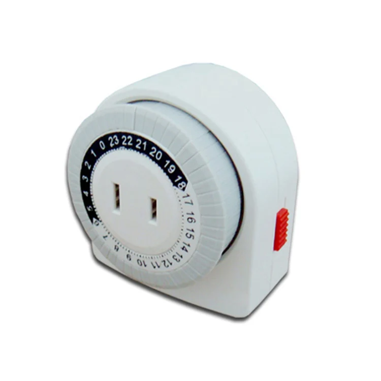 Outdoor 24 Hour Mechanical Plug Socket Timerip44 Buy Outdoor Timer