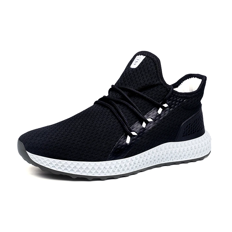 

New style cheap men outdoor sneakers flying weaving casual sport shoes for summer and spring