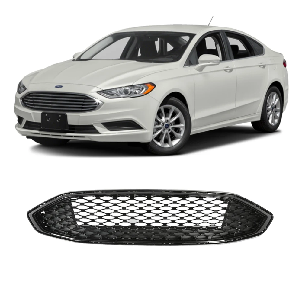 Front Grille(gloss Black) Fits For Ford Fusion 17'-18' - Buy Front ...