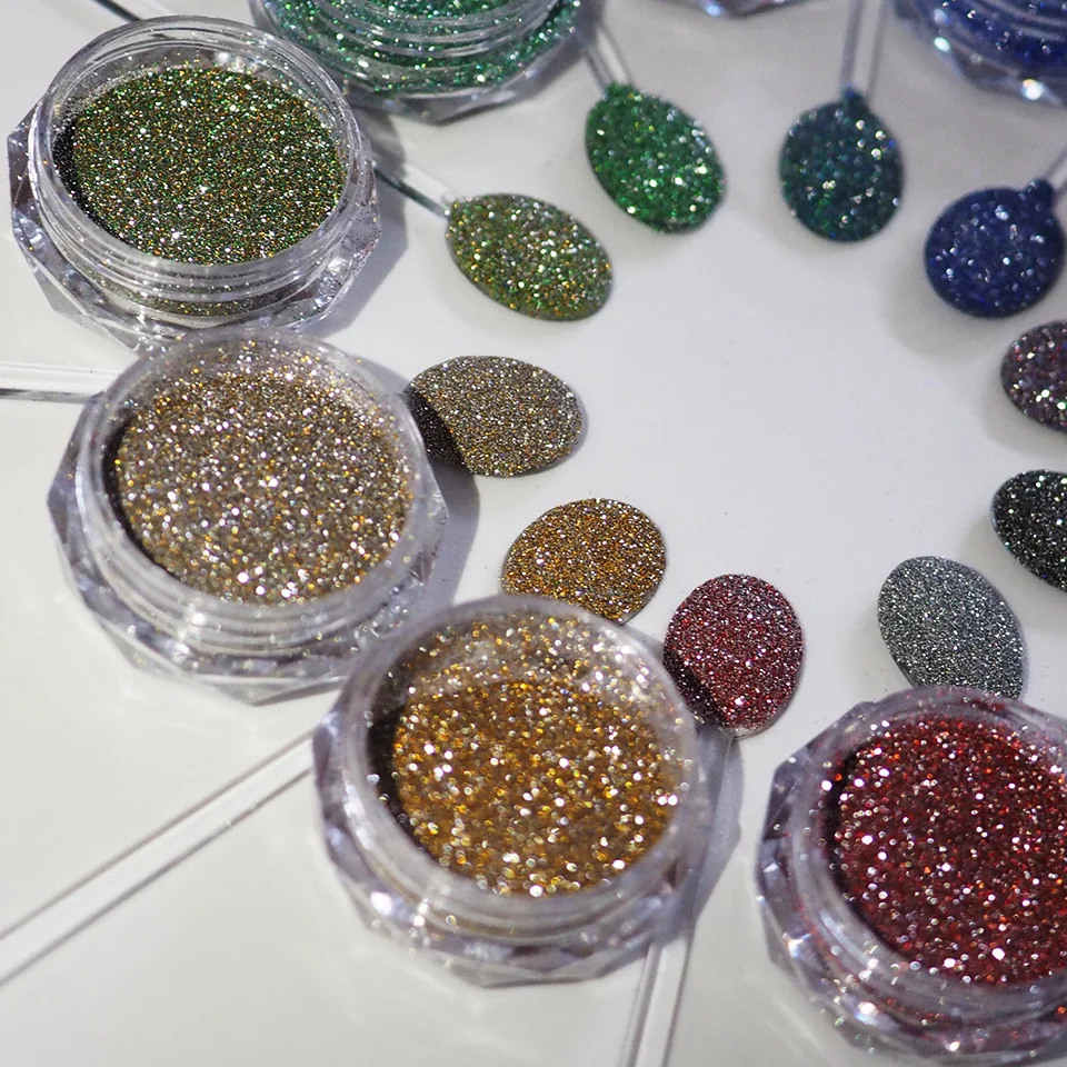 

Diamond Powder Flash Powder Nail Art Pigment Nail Glitter Sugar Powder Bulk Order
